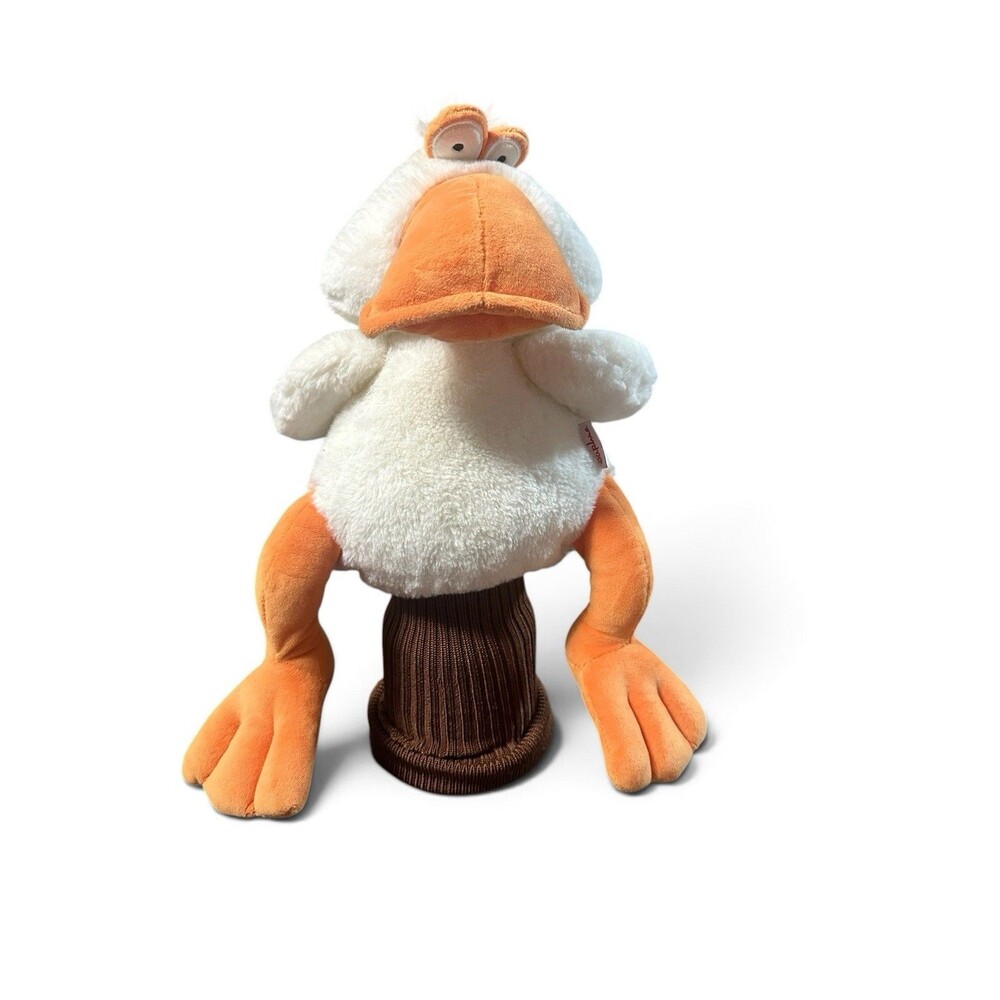 Daphne's Headcovers Bird Funny Silly White Duck Driver Cover